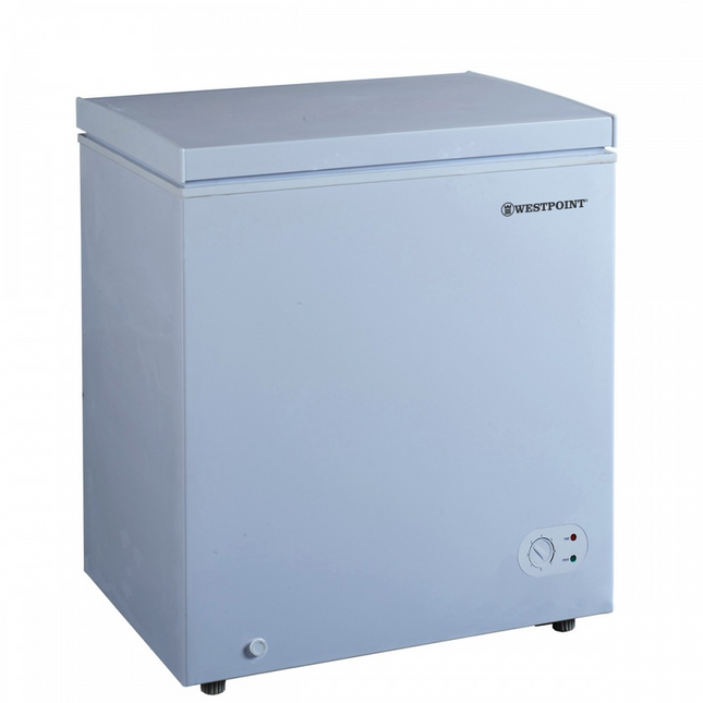 5cu ft/ 142L Chest Freezer - Aluminium Inner - W/Lock Westpoint