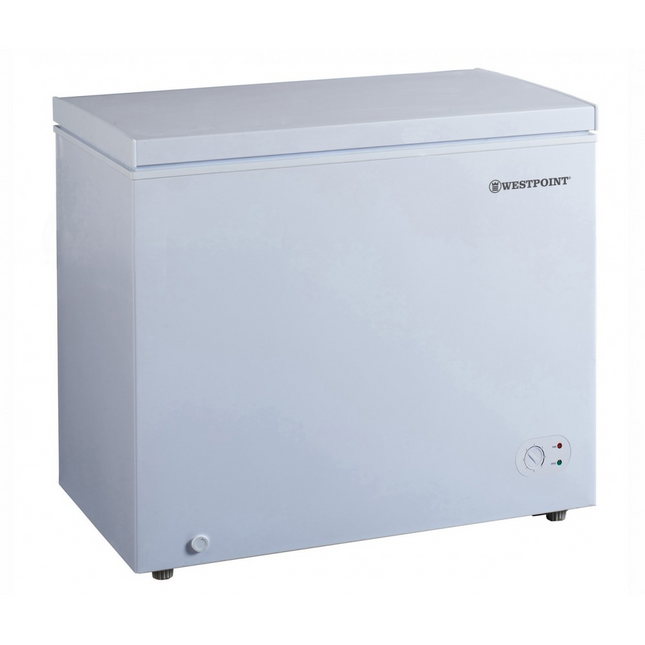 11cuft/ 299 L Chest Freezer - Aluminium - W/Lock Westpoint