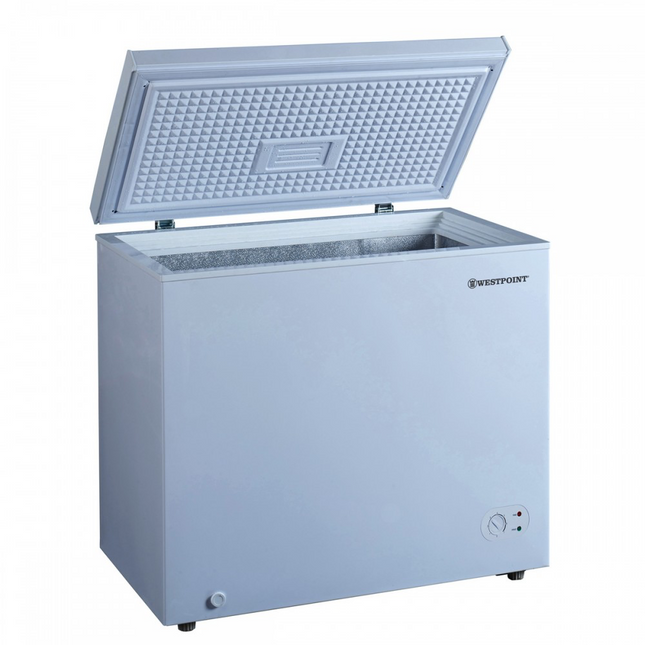 11cuft/ 299 L Chest Freezer - Aluminium - W/Lock Westpoint