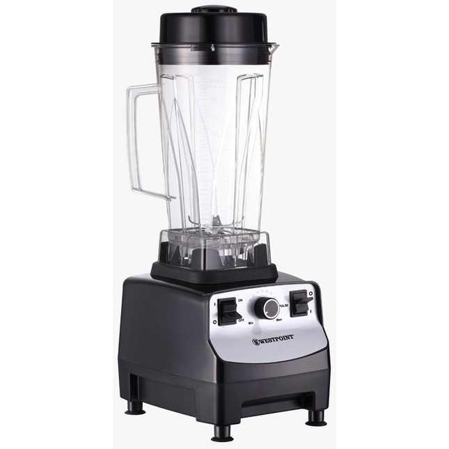 2 Liters 1300 Watts Commercial Blender Plastic Jar by Westpoint