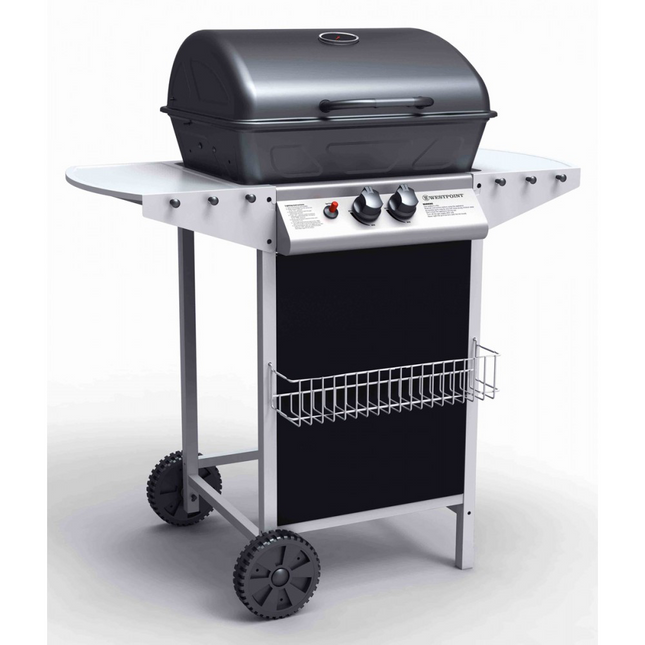 2 Gas Burners Barbecue Stove Westpoint