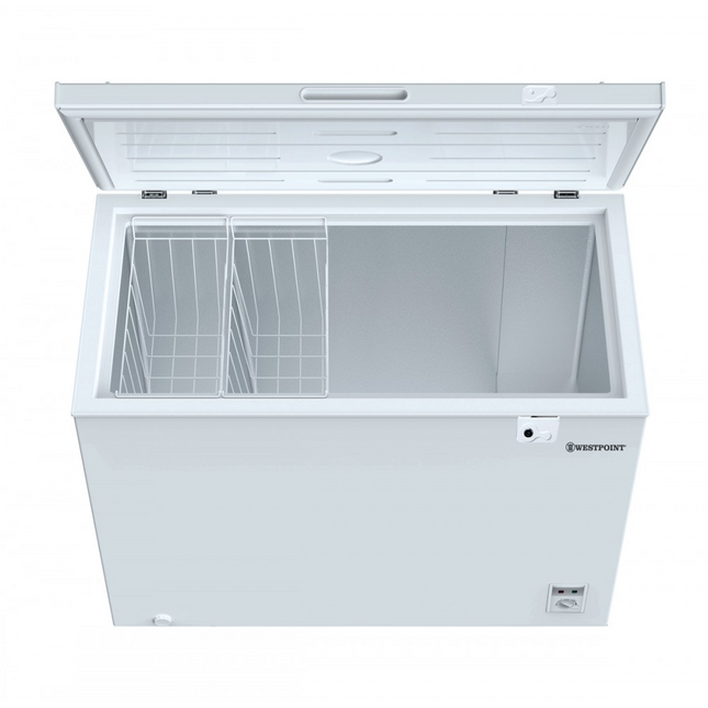 5cu ft/ 142L Chest Freezer - Aluminium Inner - W/Lock Westpoint