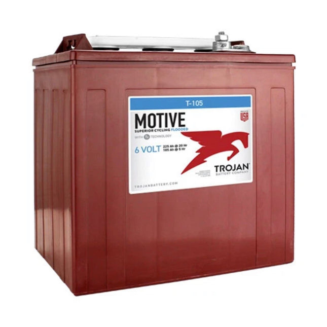 Trojan Battery T-105 Motive, 225 Ah