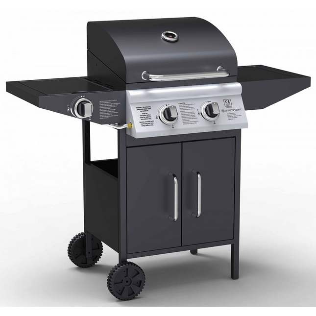 3 Gas Burners Barbecue Grill Westpoint WBBQH-2119G