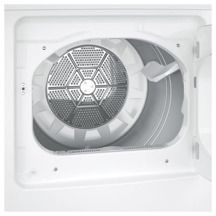 GE® 7.2 cu. ft. capacity aluminized alloy drum electric dryer