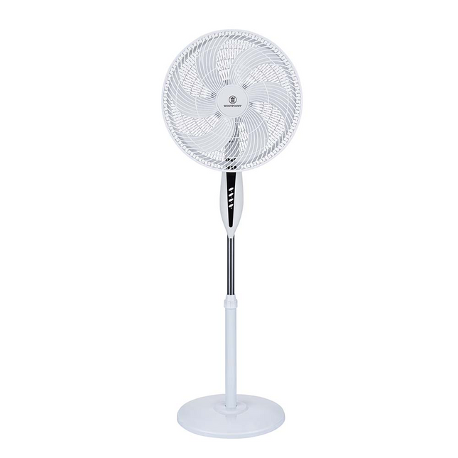 16' Stand Fan full Plastic round base Westpoint