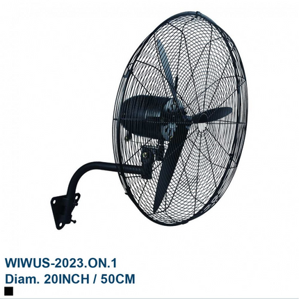 20 inches/ 50cm Commercial Wall Fan 3 Speeds Westpoint