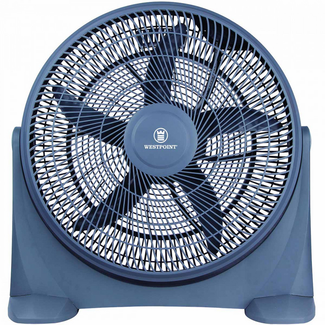 20" 3 Speed Box Fan 5 Blades Grey Westpoint
