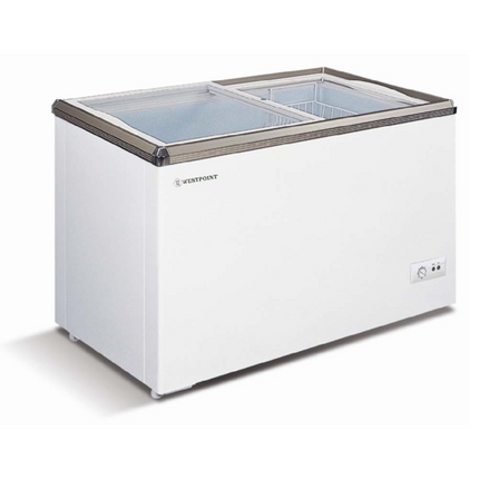 5 Cuft Freezer Chest Sliding Window White-Westpoint
