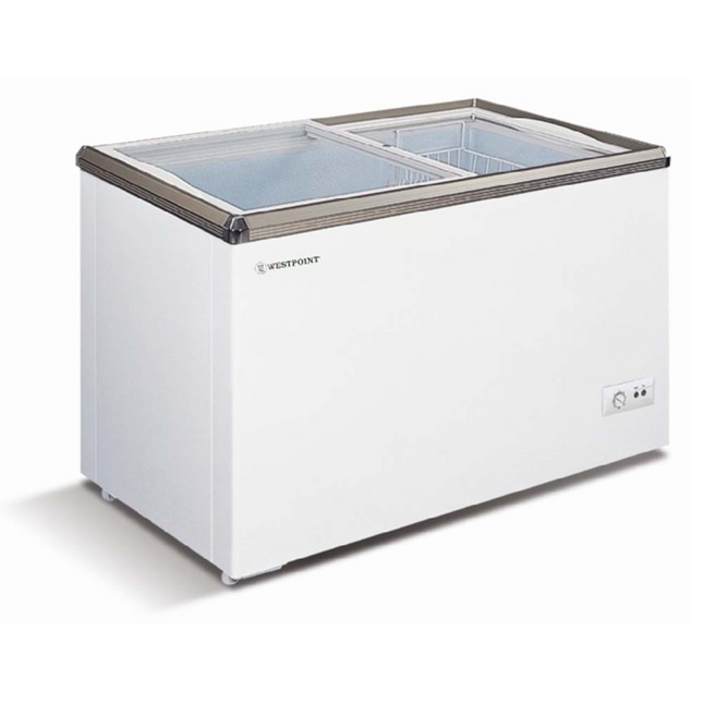 5 Cuft Freezer Chest Sliding Window White-Westpoint