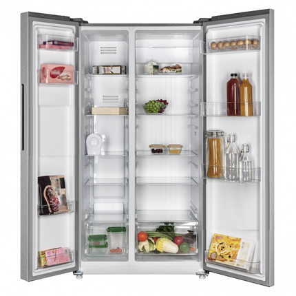 20 Cuft/ 562L No-Frost Side by Side Stainless 2 Doors Refrigerator Westpoint