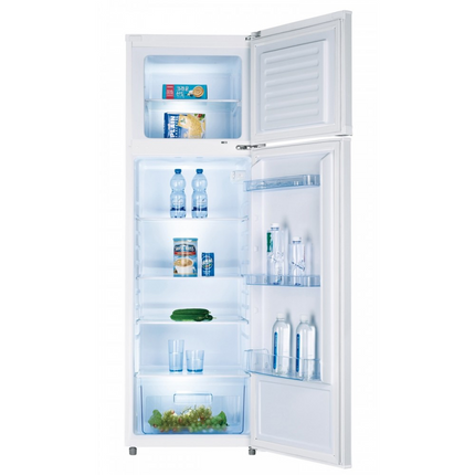 9 Cuft/ 260L Solar Refrigerator White 2 Doors Defrost + Charge Controller Westpoint