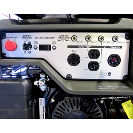 EG5000-CXL - 5000 Watts Gas Generator Honda 110/220V