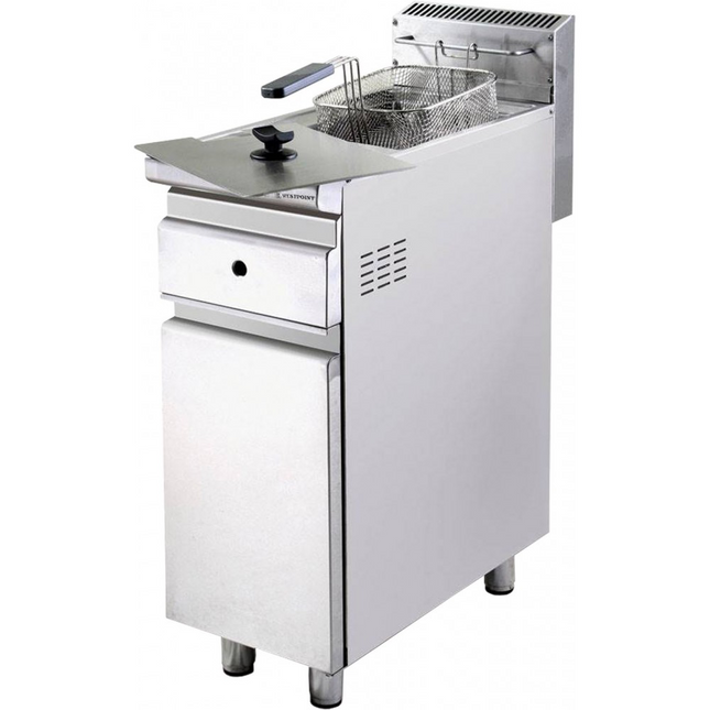 Stainless Steel Gas Deep Fryer 7L - White by Westpoint